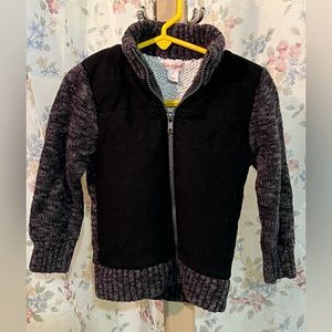 3T Sweater Jacket Fleece Lined Cat & Jack